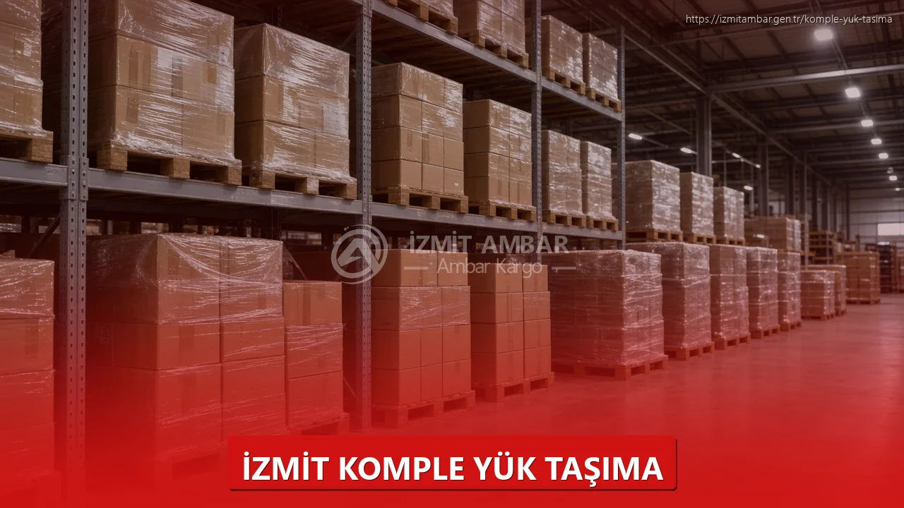 İzmit Paketli Ürün Taşıma Planlama
